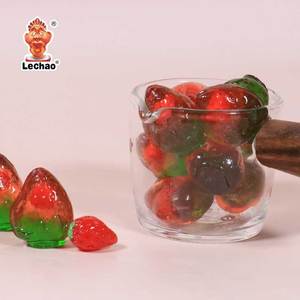 Bonbons chinois en gros, saveur fruitée halal, mélange de bonbons gélifiés 4D fourrés à la <span class=keywords><strong>confiture</strong></span> de fraise, en provenance de Chine - Product Image 3