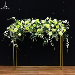 Gold Metal Wedding Flower Stand 100cm Large <b>Table</b> Centerpiece Iron Floral Frame for Main <b>Table</b> Decor Event <b>Party</b> Ready to Ship - Product Image 4