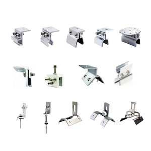 Système de fixation avec vis et Double filetage, pince sur <span class=keywords><strong>panneau</strong></span> personnalisée, montage <span class=keywords><strong>solaire</strong></span> pour toit à carrelage - Product Image 4