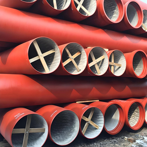 45 uốn cong đôi Mặt bích thủy tĩnh thử nghiệm dễ uốn sắt ống nước dễ uốn gang Ống ISO 2531 dễ uốn sắt ống - Product Image 6