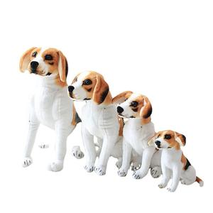 Jouet en peluche pour chien super doux à effet tacheté, Collie tacheté Miglurowe, remplacement de poils, rembourrage en coton PP, animal en peluche ODM - Product Image 1