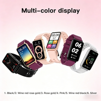 Reloj Inteligente con Llamadas BT M4, Pantalla TFT de 1.47 Pulgadas, Resistente al Agua IP67, Monitor de Frecuencia Cardíaca, 180 mAh, Ligero, 27.3 g