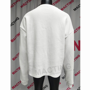 <span class=keywords><strong>T</strong></span>-<span class=keywords><strong>Shirt</strong></span> grafica con serigrafia personalizzata Dtg camicia bianca a maniche lunghe termica da uomo in maglia Waffle Oversize a maniche lunghe <span class=keywords><strong>T</strong></span>-<span class=keywords><strong>Shirt</strong></span> - Product Image 3