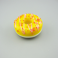 Donuts artificiels en PU, simulation de donuts, pour décoration de fête, magasin de nourriture