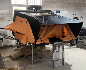2025 New Style 4x4 Dachzelt Suitable Low-Price <b>Aluminum</b> Side Openning Camping Car Roof Tent HRT04 4x4 Roof Tent/ 4WD Roof Tent/ - Product Image 5