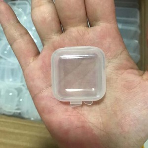 Loq Moq Custom Logo Wholesale Small Clear Packing <strong>Box</strong> Organizer <strong>Box</strong> Square Plastic <strong>Mini</strong> <strong>Storage</strong> Container <strong>Box</strong> for Jewelry Beads - Product Image 3