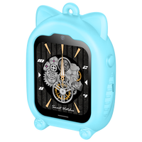 Montre connectée pour enfants Android 8.1 4G avec surveillance à distance, suivi GPS, fonction talkie-walkie AI Buddy et boîtier interchangeable
