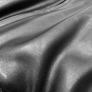 جاكيتات رجالية من جلد البولي يوريثان المخصص، مزينة بتطريز على الجيب، ثقيلة الوزن، بأسلوب الهيب هوب الكاجوال، جاكيتات عالية الجودة - Product Image 4