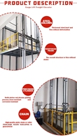 Günstiger Haokun Mini-Lagerhaus-Lastenheber, Industrielle Kleine Hebevorrichtung, Palettenheber mit Hydraulischem Antrieb und Elektrischer Fernbedienung