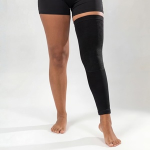 Genouillère de compression premium en fibre de bambou douce, antidérapante, pour soutien complet du genou, chauffe-jambes, soulagement de la douleur et protection du genou - Product Image 5