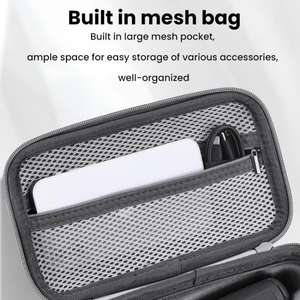 Bolsa de Almacenamiento Portátil para Panel Móvil BRDRC para DJI <span class=keywords><strong>OSMO</strong></span> <span class=keywords><strong>Mobile</strong></span> 7/7P (Gris) - Product Image 4