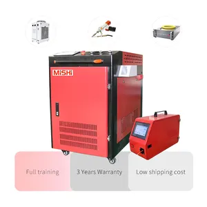 MISHI portable laser welding machine fiber laser welding machine details handled manual 1500w laser welding machine
