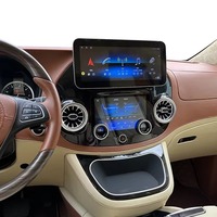 Papan layar sentuh Android 13, dengan Panel AC sentuh untuk Mercedes Benz Vito 2016-2023 Video mobil Autoradio 360 bawaan