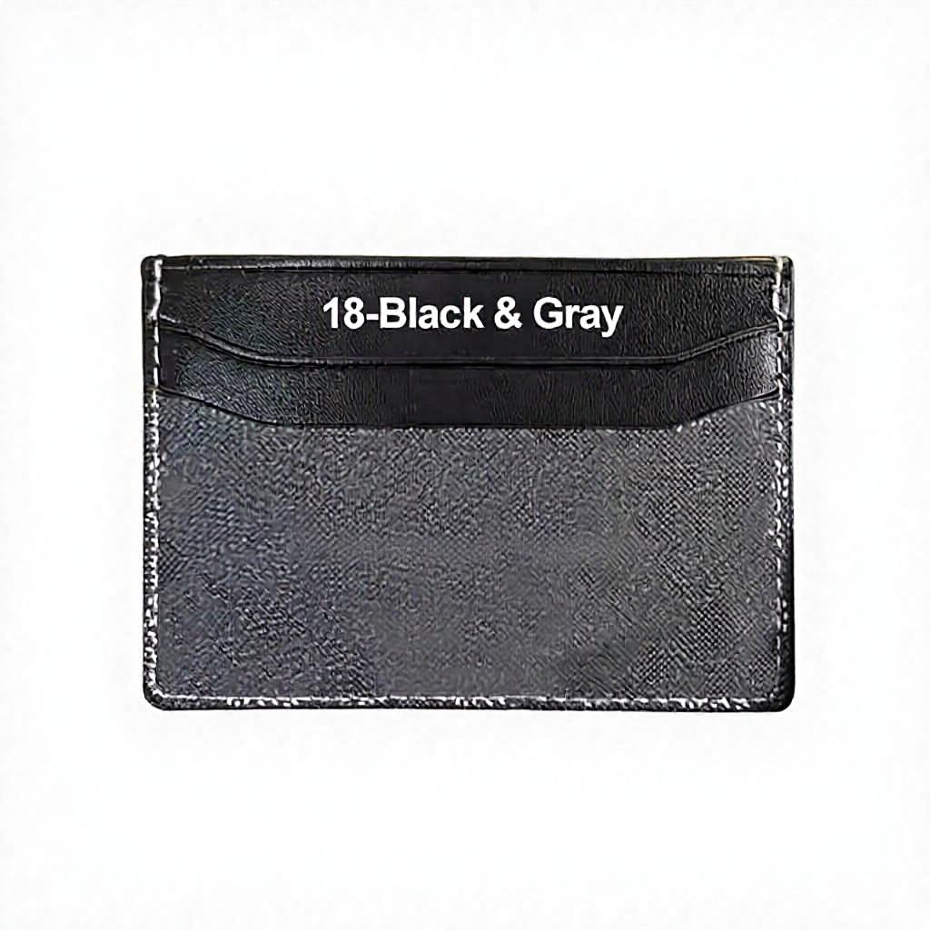 18-Noir et gris avec coffret cadeau