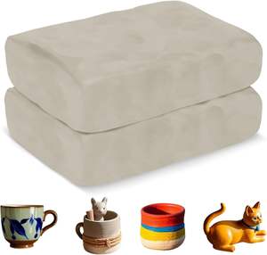 Vente chaude grès blanc argile poterie poterie argile cuisson séchage pâte <span class=keywords><strong>à</strong></span> <span class=keywords><strong>modeler</strong></span> pour céramique - Product Image 3