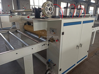 Revêtement de colle à solvant froid et Machine à plastifier de film PVC Colle à base d'eau Papier collant Machine à bois automatique