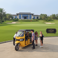Vente directe d'usine, accessoire disponible, tricycle électrique à trois roues TUKTUK 6 places