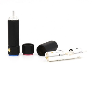 Conector <span class=keywords><strong>RCA</strong></span> Macho de Latón para Automoción, Marca RASANTEK, OEM/ODM, para <span class=keywords><strong>Cables</strong></span> de Audio HiFi, Color Negro - Product Image 2