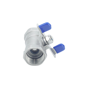 304/316สแตนเลสสตีลวาล์วหนึ่งชิ้นทนทานต่อการกัดกร่อนด้ามจับน้ำประปา<span class=keywords><strong>4</strong></span> 6เฟน1นิ้วเครื่องมือฮาร์ดแวร์ DN15 - Product Image 1