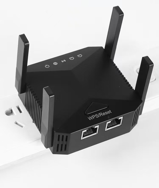 WIFI Repeater 2.4GHz/5GHz WiFi Booster 1200Mbps Long Range WiFi Signal Extender Wireless Repeater Amplifier