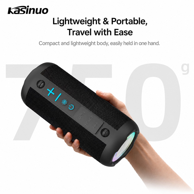 High Quality Strong Bass Speakers Outdoor Sport Waterproof Portable Wireless BT Speaker