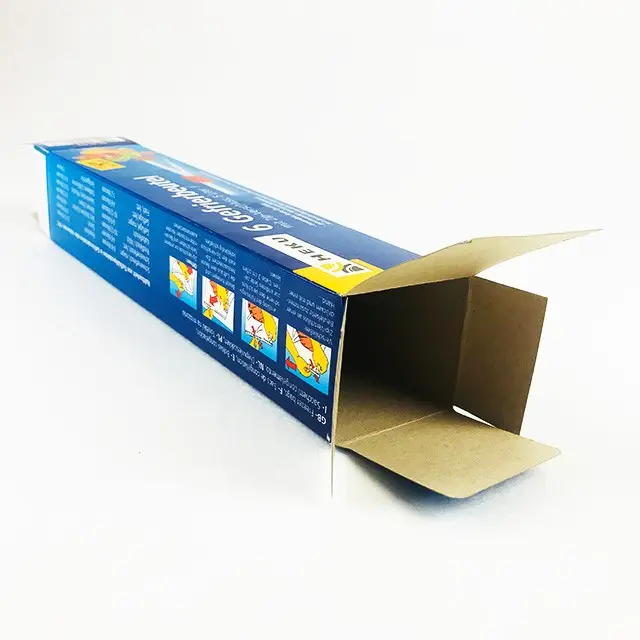 2024カスタム卸売ソフトペーパーパッキングスナックボックス冷凍食品ボックス包装