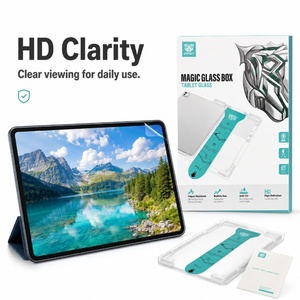 ฟิล์มกระจกนิรภัยใสแบบ HD ติดตั้งง่าย รุ่น G001 สำหรับ <span class=keywords><strong>iPad</strong></span> Mini 7 และ Apple <span class=keywords><strong>iPad</strong></span> Pro 13 (2025) M5 - Product Image 5