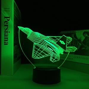 Led Işık Kutusu Uçak USB 3d Oyun Gece Lambası Kawaii Oda Dekorasyonu Resim Lambası Çocuk Hediyeleri Fabrika Teklifi - Product Image 3