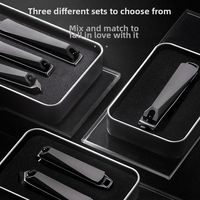 Coupe-ongles en acier inoxydable en stock usine, coupe-ongles individuel, outils de manucure, coupe-ongles, ciseaux à ongles, kit de manucure pour doigts et orteils