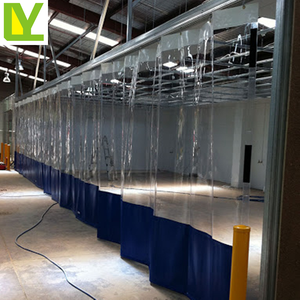Lona de PVC <span class=keywords><strong>transparente</strong></span> de vidrio reforzado resistente, tamaño personalizado, lona de vinilo <span class=keywords><strong>transparente</strong></span> - Product Image 4