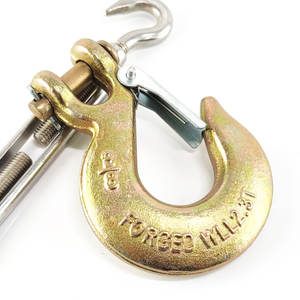 Gancho deslizante de aparejo de acero de aleación G80 Gancho de eslinga de horquilla con pestillo - Product Image 5
