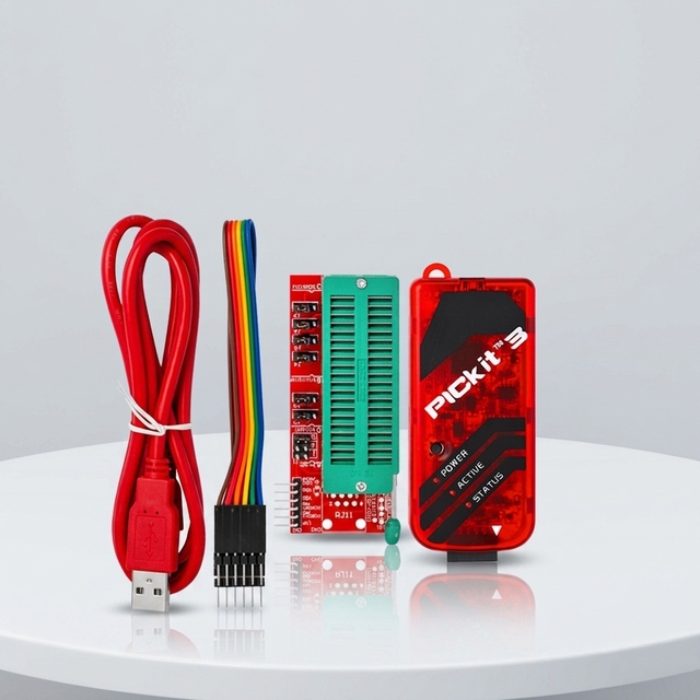 PIC KIT3/Pickit2/PIC KIT3.35+ Offline Programming Debugging In-Circuit Serial Programming Microcontroller Programmer