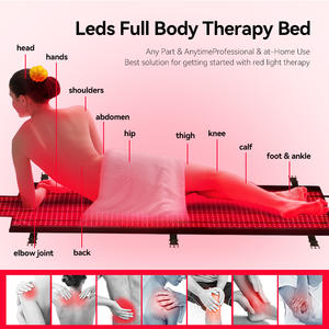 RedThera 2570 LED Terapia a Luce Rossa Sacco a Pelo per Terapia, Coperta Sauna a Infrarossi per Tutto il Corpo, Tipo Verticale 660nm 850nm - Product Image 5