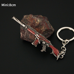 Échantillon gratuit de porte-clés Valorant Porte-clés pistolet Porte-clés 3D Décoration Modèle Forsaken Knife <span class=keywords><strong>Reaver</strong></span> <span class=keywords><strong>Phantom</strong></span> Valorant Porte-clés - Product Image 6