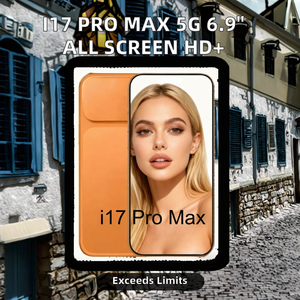 Smartphones Oem I17 <span class=keywords><strong>Pro</strong></span> Max 4G LTE Octa Core 64 Go 6,9 pouces Écran LED HD+ 90 Hz Bouton d'action GPS <span class=keywords><strong>Orange</strong></span> - Product Image 2