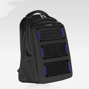 Mochila con energía solar de fábrica BSCI / Panel solar de 7 vatios y batería de carga de 10K MAh / Mochila con cargador de teléfono para mujer - Product Image 4