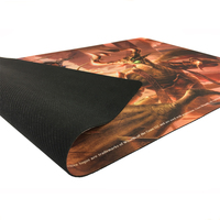 Tapis de jeu anime personnalisé extra large avec impression par sublimation, base en caoutchouc antidérapante, pour ordinateur portable, ordinateur de bureau, jeux sur PC