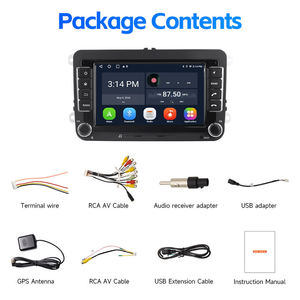 Écran Android <span class=keywords><strong>7</strong></span> pouces <span class=keywords><strong>Volkswagen</strong></span>/VW/PASSAT/<span class=keywords><strong>POLO</strong></span>/GOLF sortie vidéo FM AM BT lecteur multimédia de voiture Carplay Android - Product Image 2
