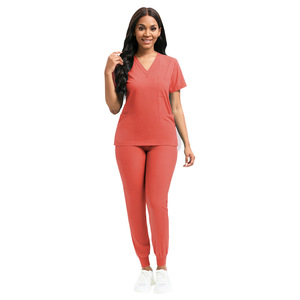 Set di uniformi mediche all'ingrosso 42109 Primavera Estate per medici e infermieri, elasticizzati, ad asciugatura rapida, unisex, taglie forti - Product Image 5