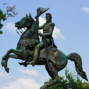 BLVE Grandes Statues De Jardin Décorations Extérieures Statue De Cheval En Bronze, Sculpture De Napoléon En Bronze De Taille Réelle Française - Product Image 2