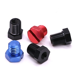 कस्टम सीएनसी Machined रेसिंग कार एल्यूमीनियम स्टेनलेस स्टील टाइटेनियम बोल्ट और टोपी कवर ताला पहिया पीछे पीछे फिरना नट्स - Product Image 1