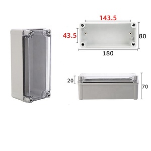 Fabricante Chinês Produz Caixa de Junção Plástica à Prova d'Água para Equipamentos Elétricos, Invólucro Plástico para Instrumentos Eletrônicos - Product Image 2