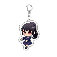Gantungan Kunci Karakter Anime Q-version Akrilik, Liontin Gantungan Kunci, Aksesoris Tas, Souvenir Qversion, Hadiah untuk Teman