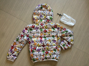 1-8Y REVERSIBLE con capucha Ultra ligero plegable niña niño ropa de invierno niños chaqueta para niños prendas de vestir chaqueta de plumón para niños - Product Image 4