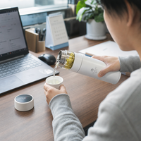 Thermos isotherme intelligent avec affichage de la température LED, infuseur à thé, logo personnalisé, OEM ODM, cadeau promotionnel d'entreprise