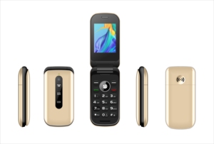 โทรศัพท์มือถือแบบฝาพับ GSM 2G รุ่นขายดีที่สุด รองรับซิมคู่ หน้าจอ 2.4 นิ้ว พร้อมปุ่มกด สำหรับ Tecno, Itel และ Nokia - Product Image 4