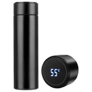 Smart LED Digital Temperature Display 500ml Stainless Steel Vacuum Thermos Insulated Flask Water Bottle with <b>Tea</b> <b>Infuser</b> - Product Image 1