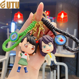 Transfrontalier mignon Meng clocher tour petit pendentif silicone petit chat sac suspendu décoration porte-clés en gros-F - Product Image 2