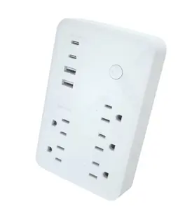 OIT AM1 40W Smart Outlet Extender ricarica rapida con V0 materiale ignifugo passa porta CE tipo-C porta USB-A per alimentazione Monitor