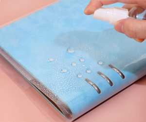 Protège-livres en plastique imperméable pour manuels scolaires et livres brochés, anti-<span class=keywords><strong>poussière</strong></span>, résistant à l'usure, non toxique pour les enfants. - Product Image 2